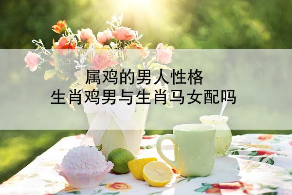 属鸡的男人性格 生肖鸡男与生肖马女配吗