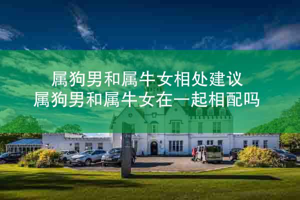 属狗男和属牛女相处建议 属狗男和属牛女在一起相配吗