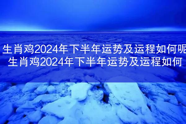 生肖鸡2024年下半年运势及运程如何呢 生肖鸡2024年下半年运势及运程如何