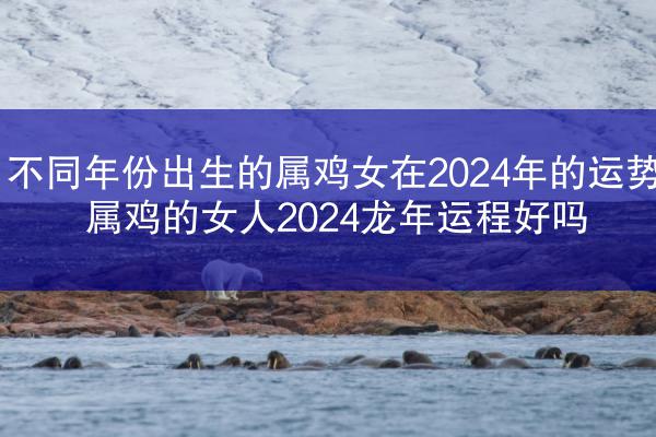 不同年份出生的属鸡女在2024年的运势 属鸡的女人2024龙年运程好吗