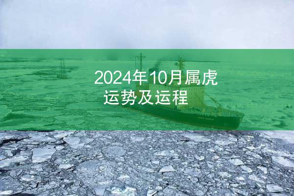 2024年10月属虎运势及运程